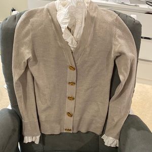 Creme tan tory burch